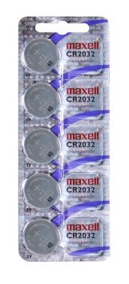Bateria litowa Maxell CR2032 5 SZTUK