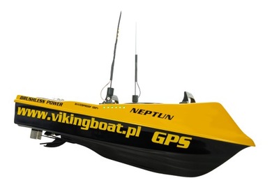 Łódka zanętowa Viking NEPTUN, GPS