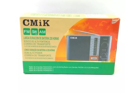 RADIO BATERIE AM, FM CMIK MK-822E