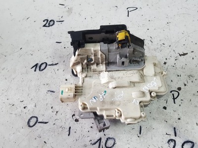 Seat leon 2 ii 04-08r замок дверь правый задняя 7 pin фото №1