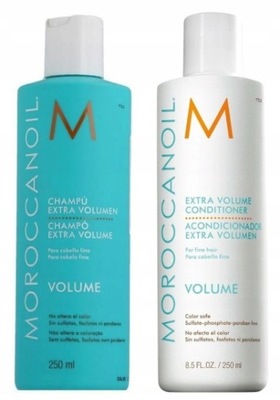 MOROCCANOIL VOLUME EXTRA szampon + odżywka 2 x 250