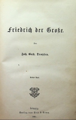 Friedrich der Grose 1881 r