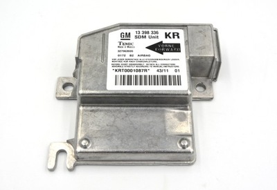 Модуль датчик подушка безпеки opel combo corsa c 24417008 13398336 фото №1