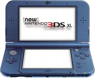 NEW NINTENDO 3DS XL NIEBIESKA IPS + KARTA PAMIĘCI