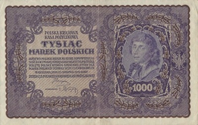 Polska - 1000 Marek - 1919 - I Serja C