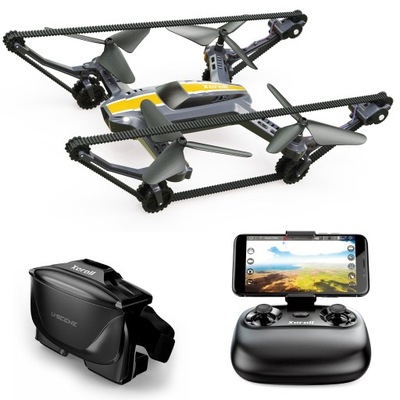 X-TANKCOPTER 2.4GHz Quadcopter-Czołg Dron, HD FPV