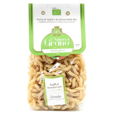 MAKARON włoski FUSILLI AL FERRETTO CORTI BIO 500g