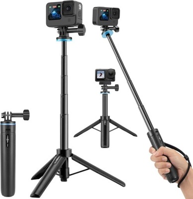 Mini statyw z kijem do GoPro, uchwyt statywu do kamery Action Cam, GoPro,