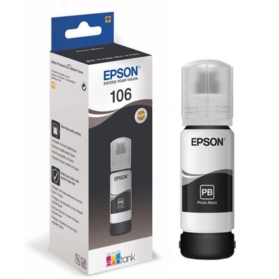 Tusz Epson 106 EcoTank do L7160/L7180 | 70 ml | black