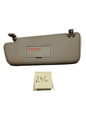 Opel corsa d захист сонцезахисна ліва сіра оригінальний номер фото №1