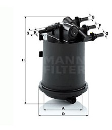 FILTRO COMBUSTIBLES RENAULT ESPACE 3 2.2 DCI 2000-2002  