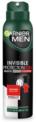 Garnier Men dezodorantb Invisible Protection 72h