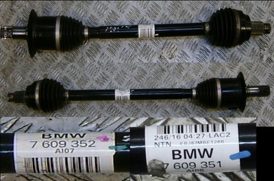 Bmw f20 f30 f32 36 привідний вал задня 7609351 7609352 фото №1