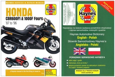 HONDA CBR600F1 CBR1000F (1987-1996) MANUAL REPARACIÓN HAYNES +GRATIS 24H  