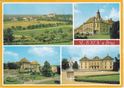 CZECHY - SLAVKOV U BRNA - AUSTERLITZ - ZAMEK