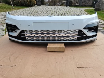 Vw touran 5ta r-line бампер перед lc9a новый фото №1