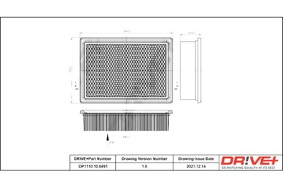 DRIVE+ FILTRAS ORO MAZDA 2.3B 04-08 TRIBUT E 