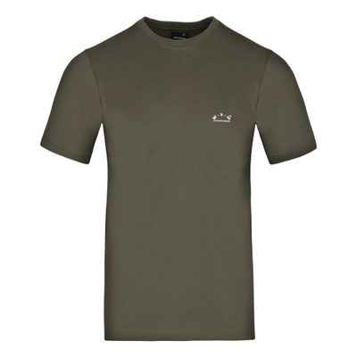 T-shirt koszulka męska bawełna oliwkowy 6XL