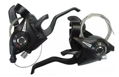 Klamkomanetki STEF 3x8 kompatybilne z SHIMANO