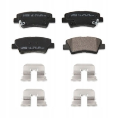 Тормозные колодки тормозные breck do kia soul i 1.6 gdi фото №1