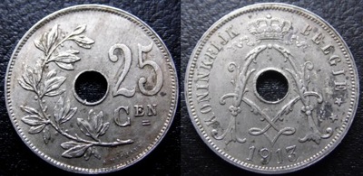 Belgia 25 centimes 1913