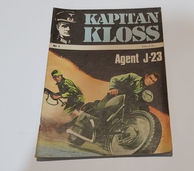 KAPITAN KLOSS - AGENT J - 23 - UNIKAT