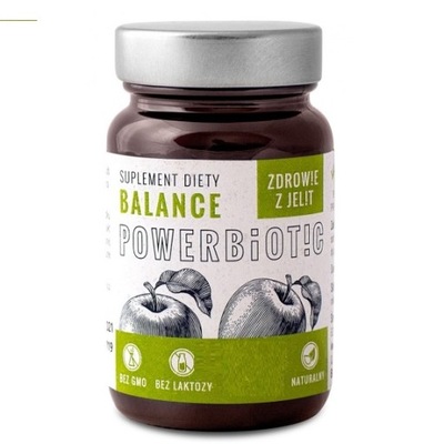 Powerbiotic Balance Jabłko 60 kaps Ecobiotics