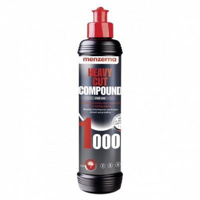 MENZERNA HEAVY CUT COMPOUND 1000 ПАСТА POLERSKA DO ПОЛИРОВКИ LAKIER 250ML