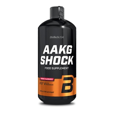 BioTech AAKG Shock 1000 ml Wiśniowy