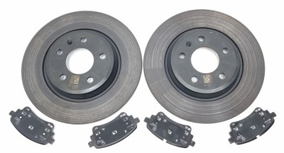 DISCOS ZAPATAS PARTE TRASERA AUDI A4 B9 8W 8W0615601H  