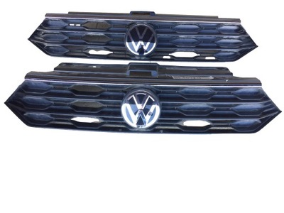 Vw t roc przed po lift решётка радиатора радар 2ga853651e 651r фото №1