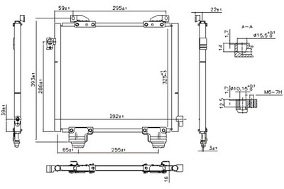 NISSENS CONDENSADOR DE ACONDICIONADOR SUZUKI ALTO VI 1.1 09.04-12.08  