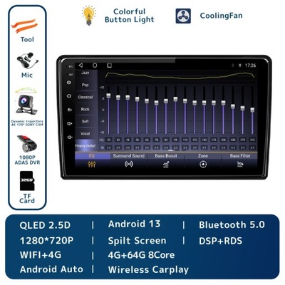 ANDROID 13 PARA RENAULT DUSTER RADIO DE AUTOMÓVIL INALÁMBRICO NAVEGACIÓN CARPLAY GPS  