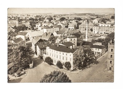 SZCZECINEK - PANORAMA, WIDOK OGÓLNY l. 60