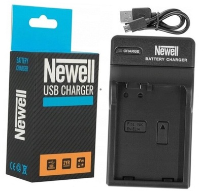 ŁADOWARKA USB NEWELL DO NIKON EN-EL14 EN-EL14a