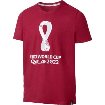 Koszulka MŚ Katar 2022 bordowa L!