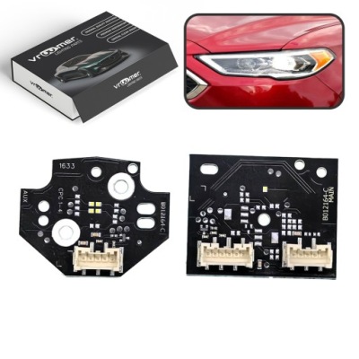 Модуль пластина led drl лампы фара ford fusion mk2 cd4 lift 2017 - 2019 фото №1