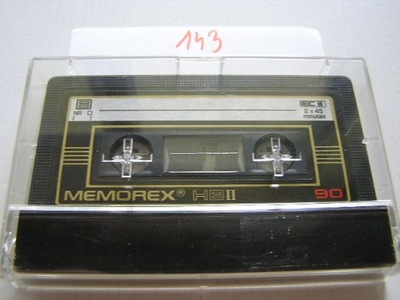 KASETA MAGNETOFONOWA - MEMOREX HB II 90 (MC)K7