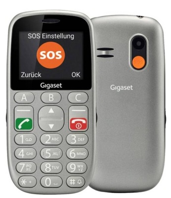 Telefon komórkowy dla Seniora Gigaset GL390, 32 MB