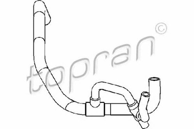 ПАТРУБОК СИСТЕМЫ ОХЛАЖДЕНИЯ VW T4 112 022