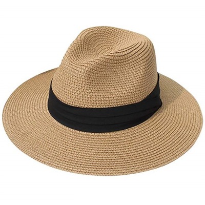 Unisex Panama Foldable Straw Hat