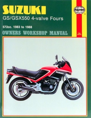 MANUAL DE MANTENIMIENTO SUZUKI GSX 550 83-87  