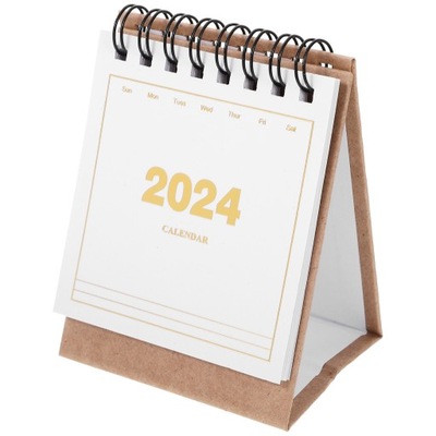 Mini kalendarz 2024 Mały kalendarz stołowy