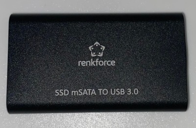 Obudowa na dysk twardy Renkforce mSATA USB 3.0