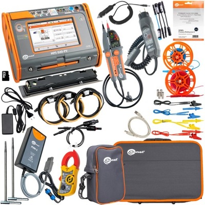 Sonel MPI-540-PV Miernik instalacji elektrycznych Program PE6 Tester P-5