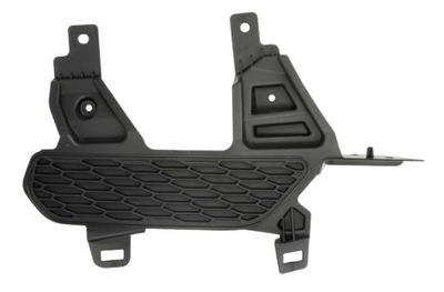 Nissan qashqai j11 решётка радиатора заглушка противотуманной фары правая фото №1