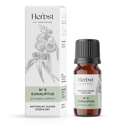 OLEJEK ETERYCZNY EUKALIPTUS HERBST AROMATIQUE 100% NATURALNY