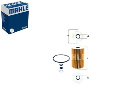 FILTER OILS HYUNDAI KIA MAHLE  