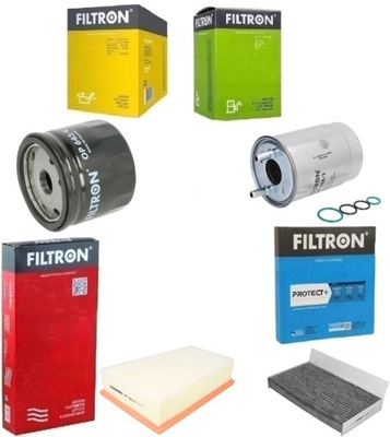 Filtron набір фільтрів renault fluence 1.5dci 10- фото №1