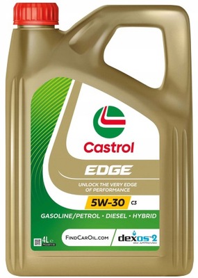 OLEJ SILNIKOWY CASTROL EDGE 5W30 C3 4L